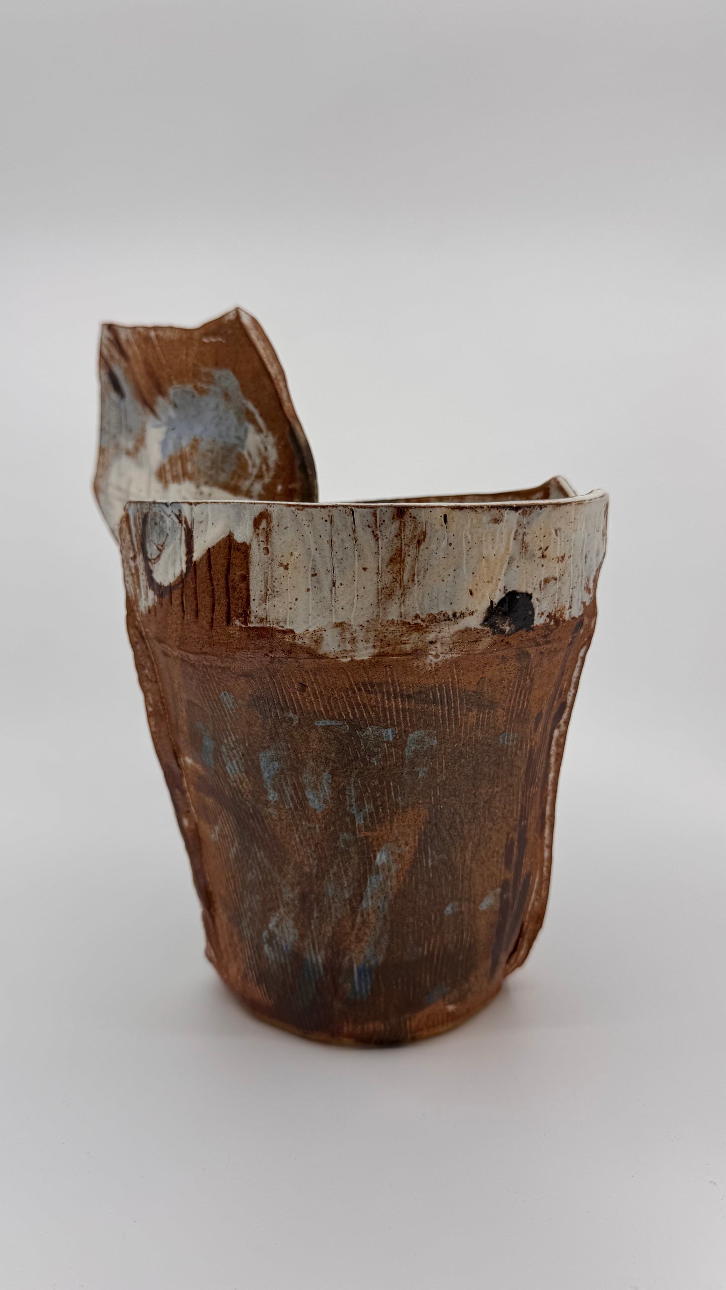 Layered vessel with fragment