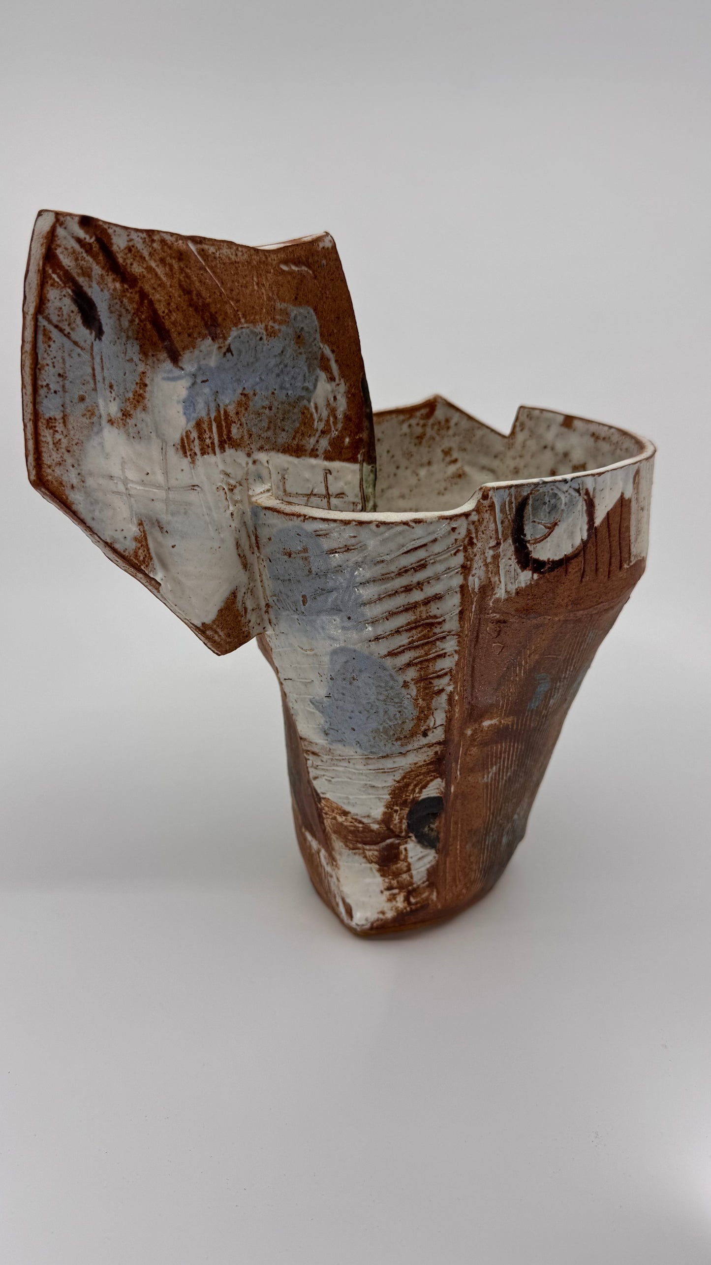 Layered vessel with fragment