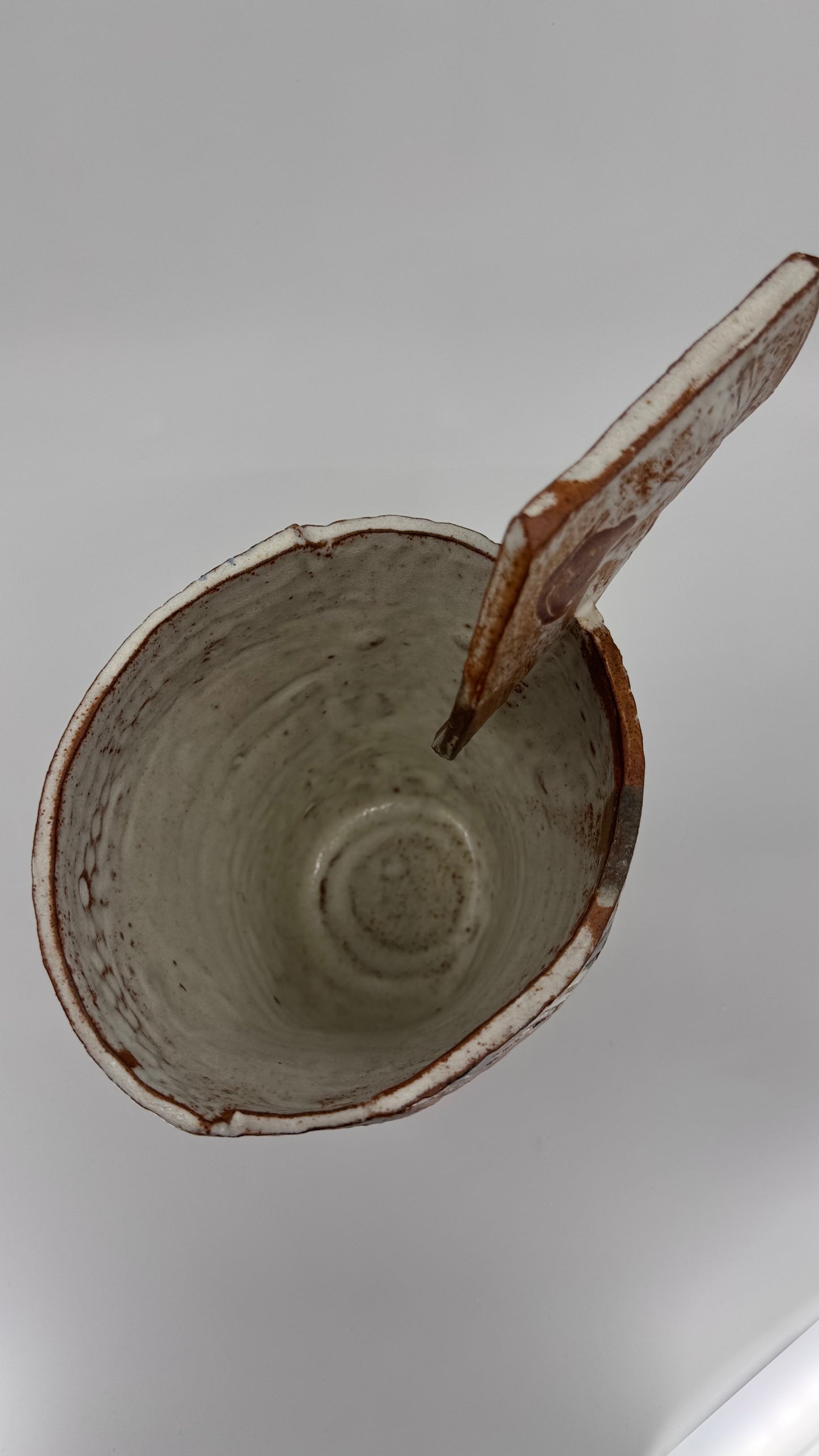 Layered vessel with fragment
