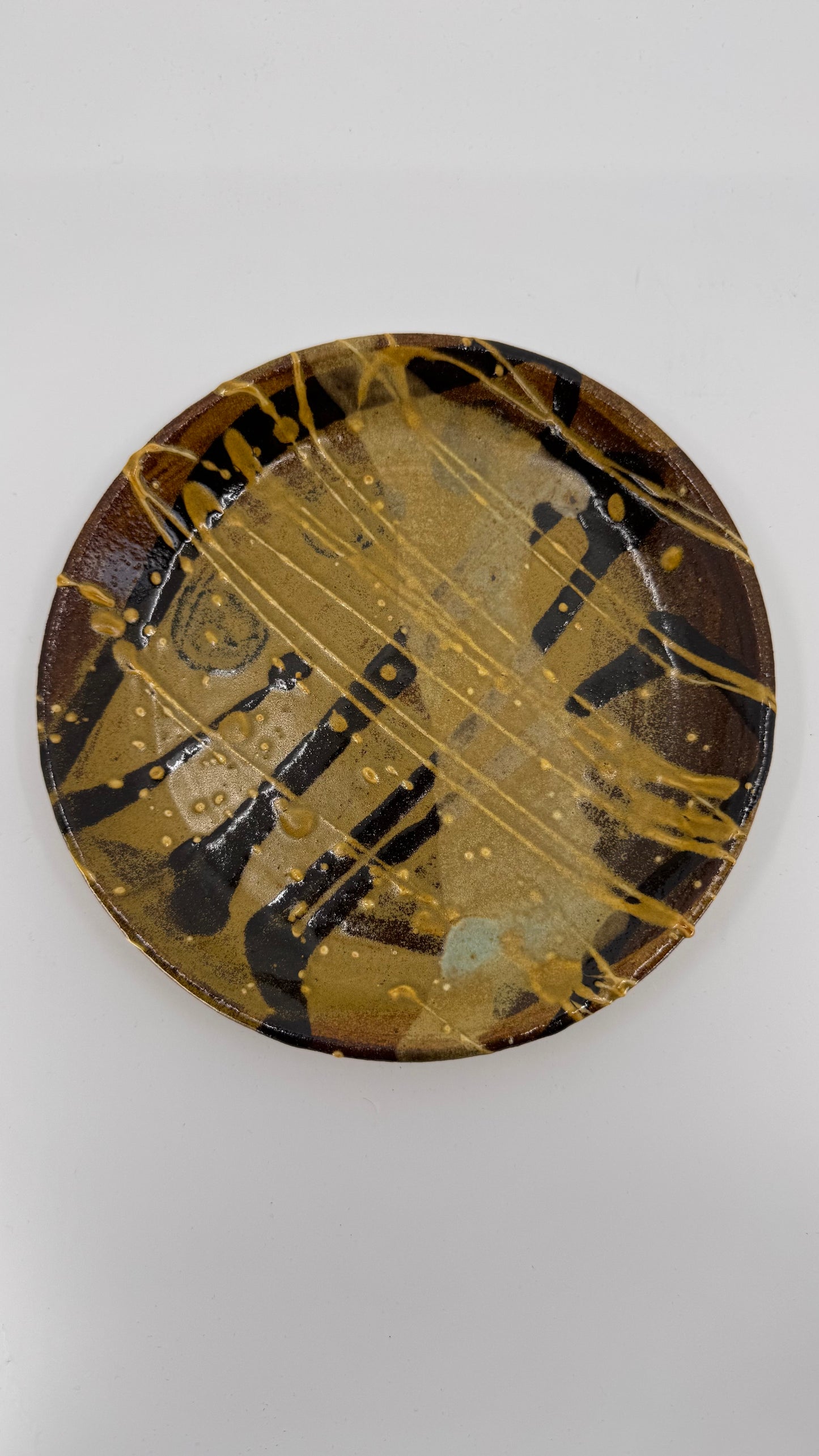 Small Abtsract Honey plate
