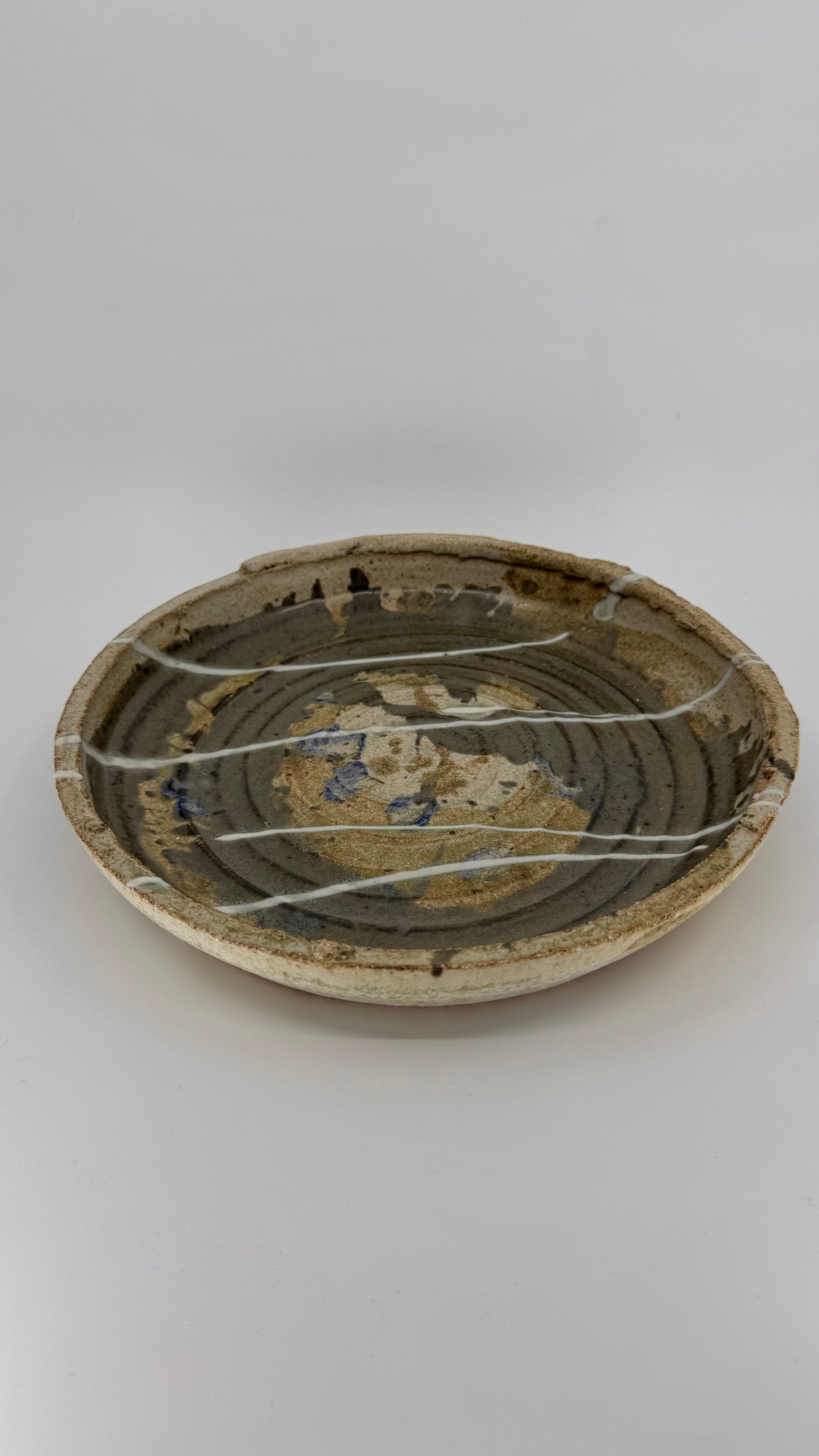 Large platter with Ash glaze