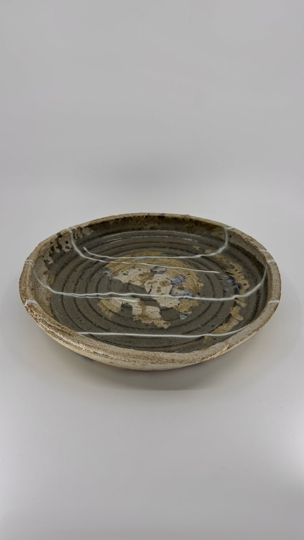 Large platter with Ash glaze