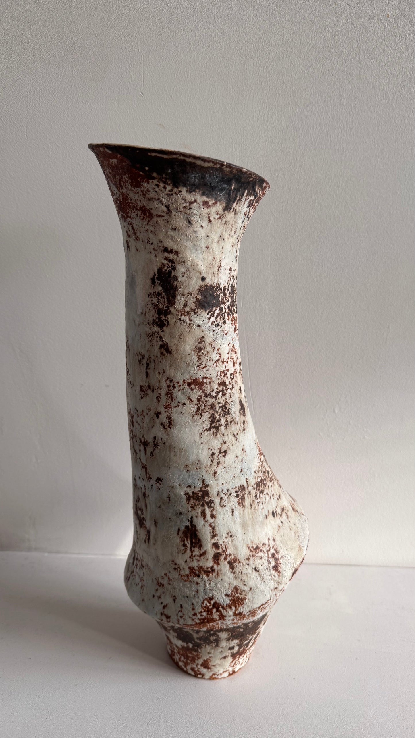 Tall Leaning Vessel